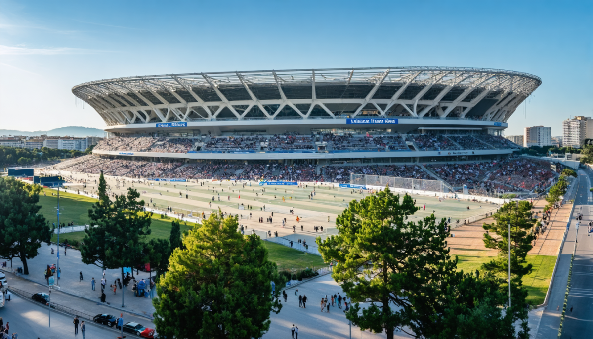 découvrez l'allianz riviera, le stade emblématique de nice, véritable symbole sportif de la région, accueillant les plus grands événements et offrant une expérience unique aux fans.