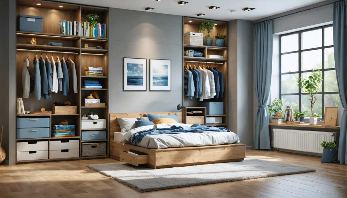 découvrez nos astuces de rangement ingénieuses pour transformer votre chambre en un espace parfaitement ordonné et agréable à vivre.