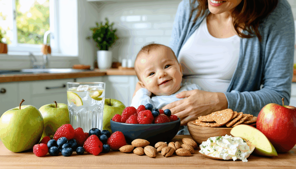 découvrez des collations nutritives spécialement conçues pour les mamans allaitantes, avec des astuces simples pour maintenir votre énergie et vitalité tout au long de la journée.
