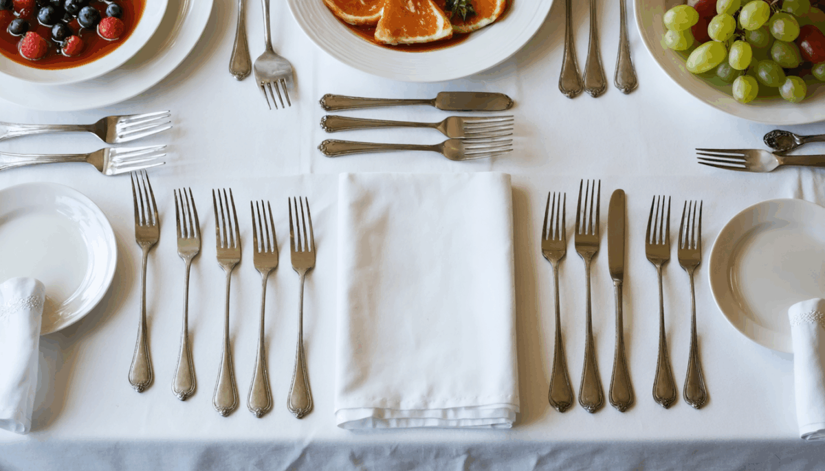 découvrez comment placer vos couverts à la fin du repas pour signaler discrètement que vous avez terminé grâce à notre guide pratique et facile à suivre.