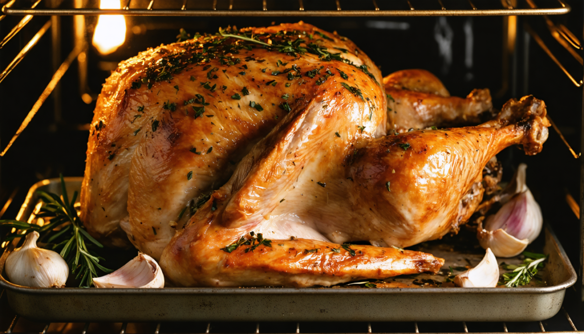 découvrez notre recette simple et savoureuse de cuisse de dinde rôtie au four, parfaite pour un repas délicieux et convivial en toute simplicité.