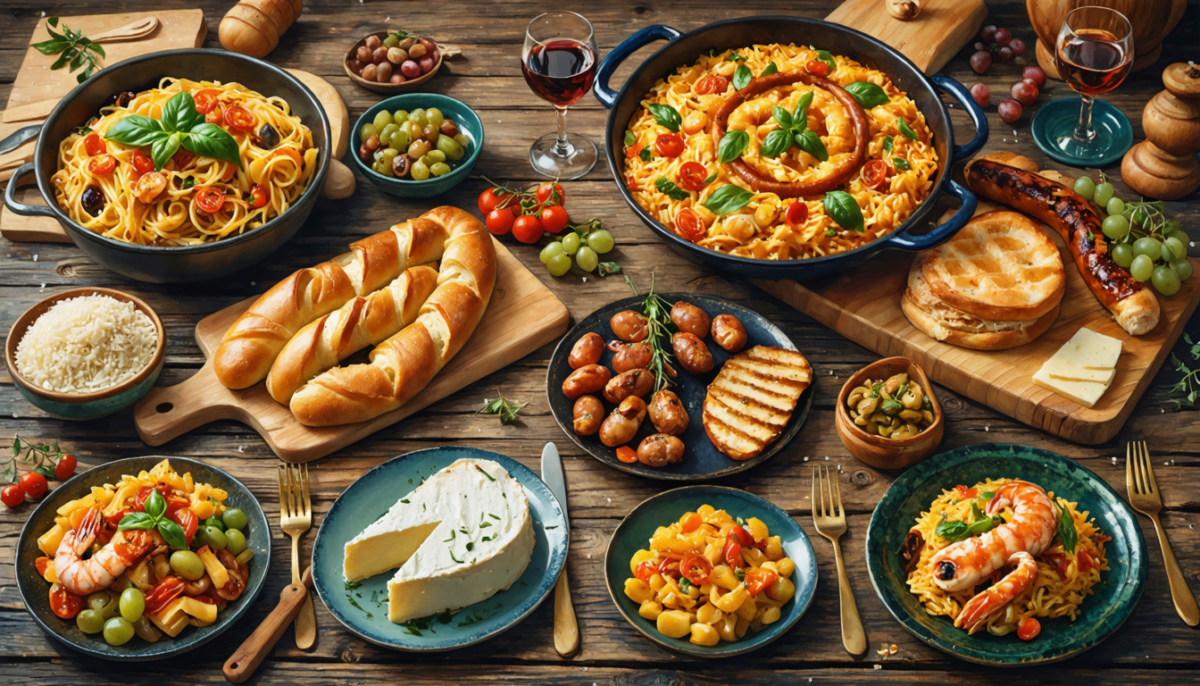 partez pour une exploration gourmande à travers l'europe et découvrez les richesses des traditions culinaires qui façonnent chaque région.