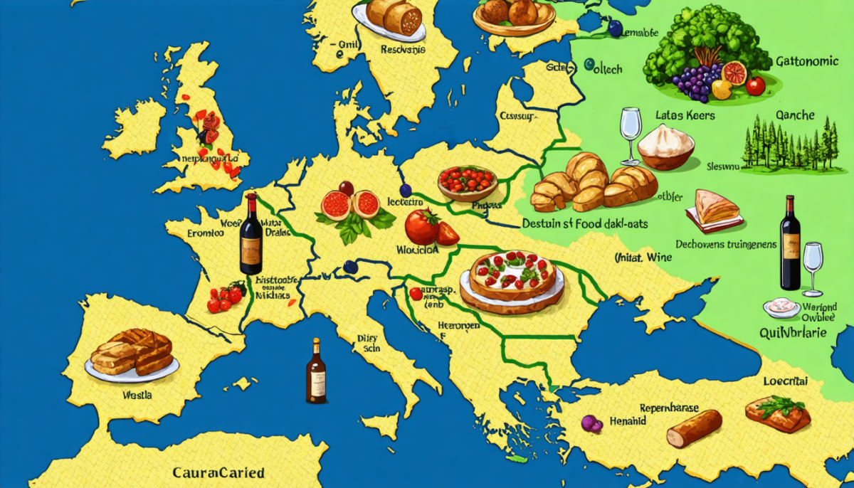 partez pour une exploration gourmande et découvrez les traditions culinaires authentiques d'europe à travers un périple riche en saveurs et en histoire.