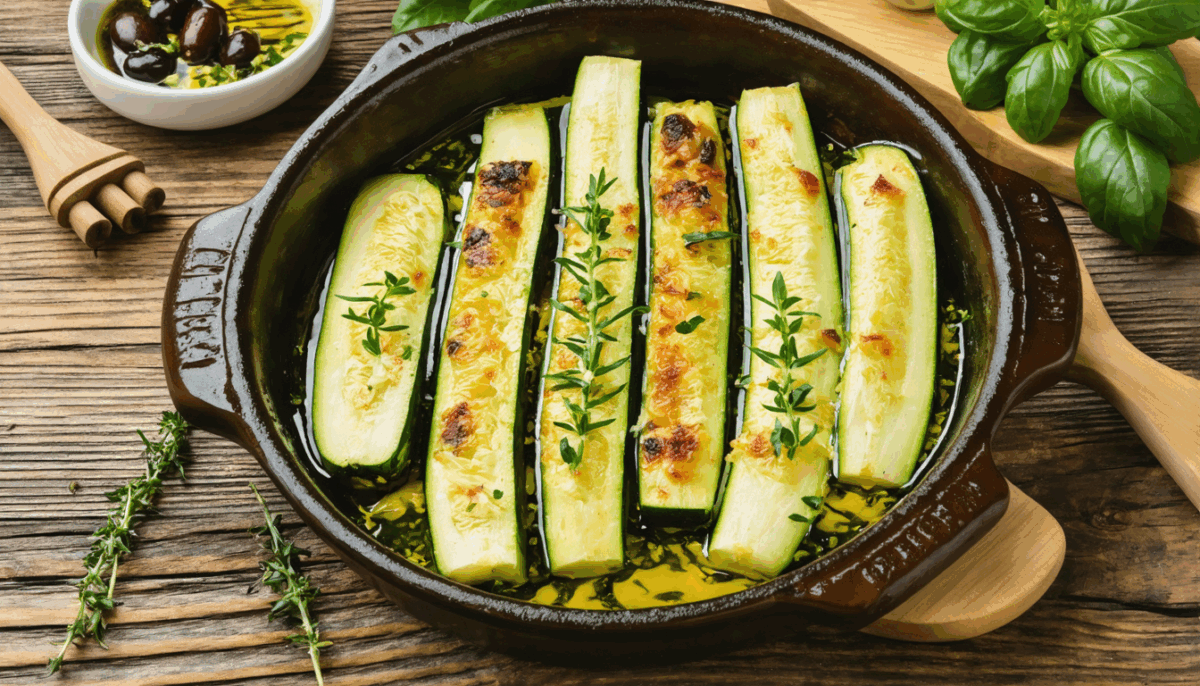 découvrez la recette inratable et simplissime de courgettes au four, idéale pour un plat maison savoureux et facile à préparer en quelques minutes.