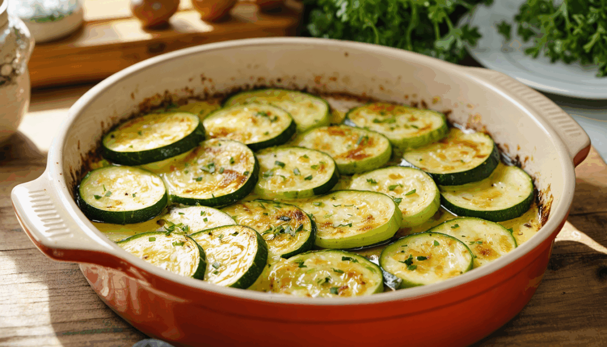 découvrez une recette facile et inratable de courgettes au four, idéale pour un plat maison savoureux et rapide à préparer.