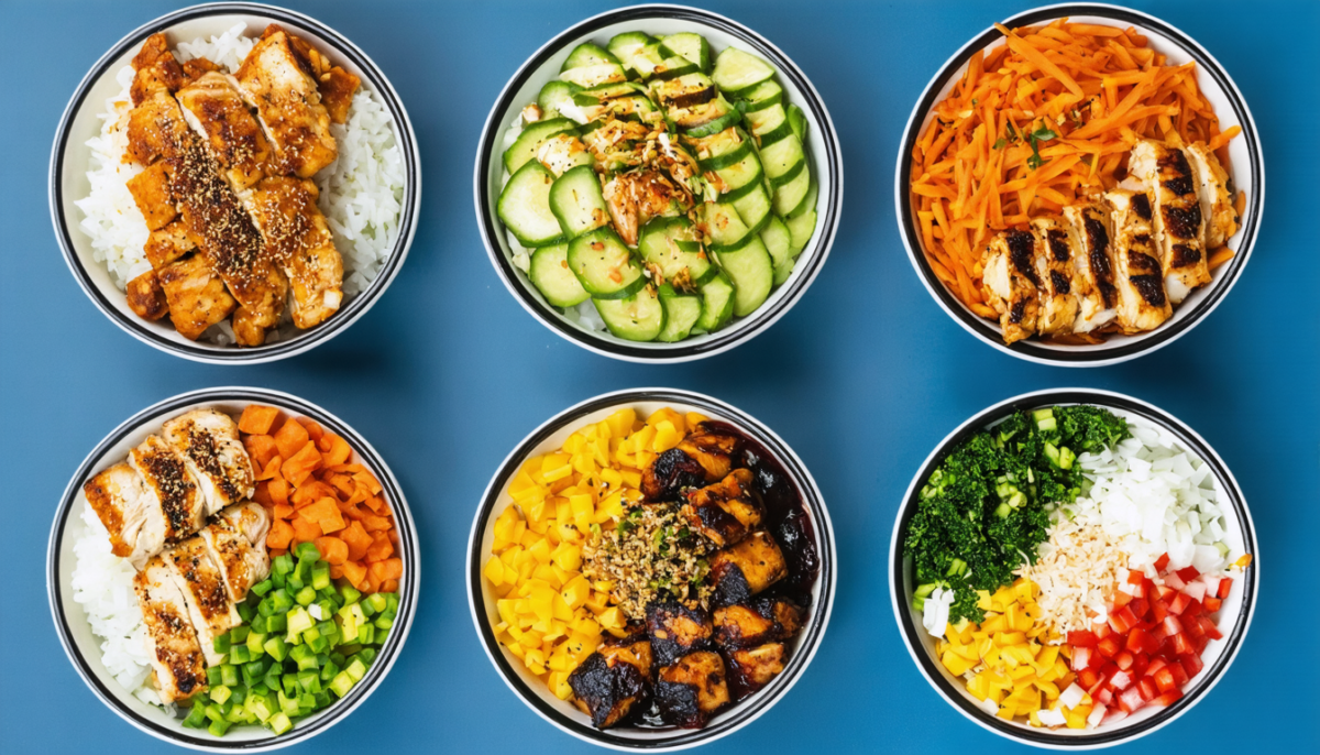 découvrez notre recette simple et rapide de poke bowl au poulet, un plat savoureux parfait pour un repas équilibré et plein de fraîcheur.