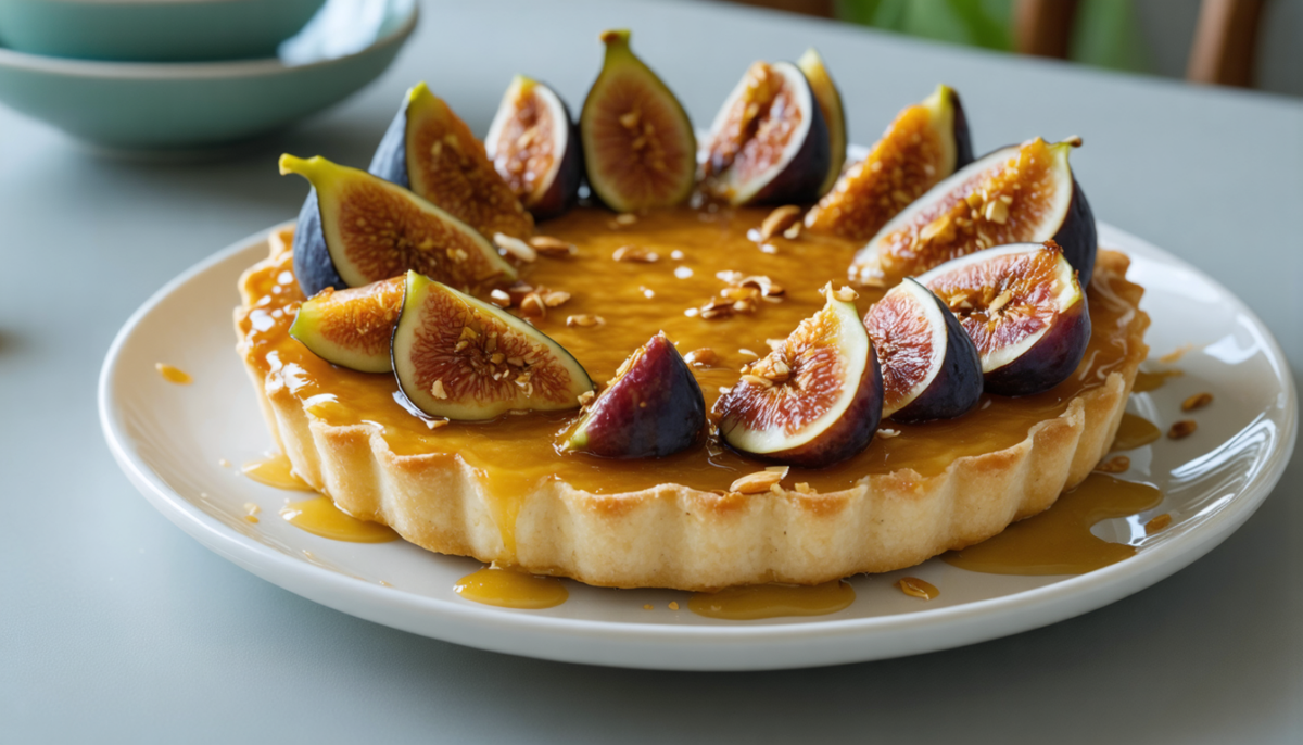 découvrez notre recette éprouvée de tarte aux figues fraîches, alliant croustillant de la pâte, fondant des figues et éclats d'amande pour un dessert gourmand et équilibré.
