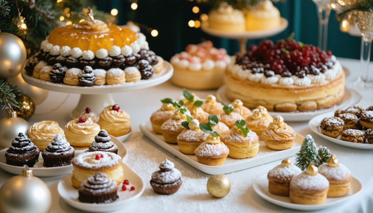 découvrez des desserts élégants et raffinés pour illuminer votre table de noël, une alternative originale et savoureuse à la traditionnelle bûche.
