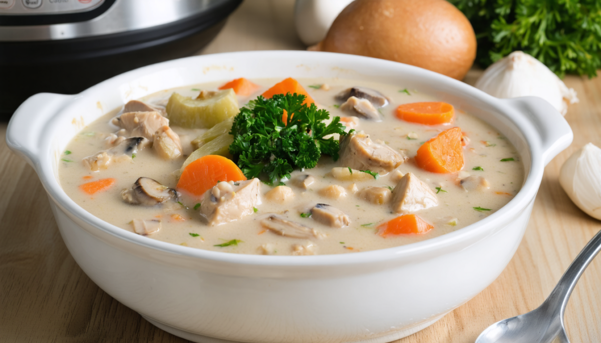 découvrez une recette simple et rapide de blanquette de dinde express au cookeo, idéale pour un repas savoureux à préparer en un rien de temps.