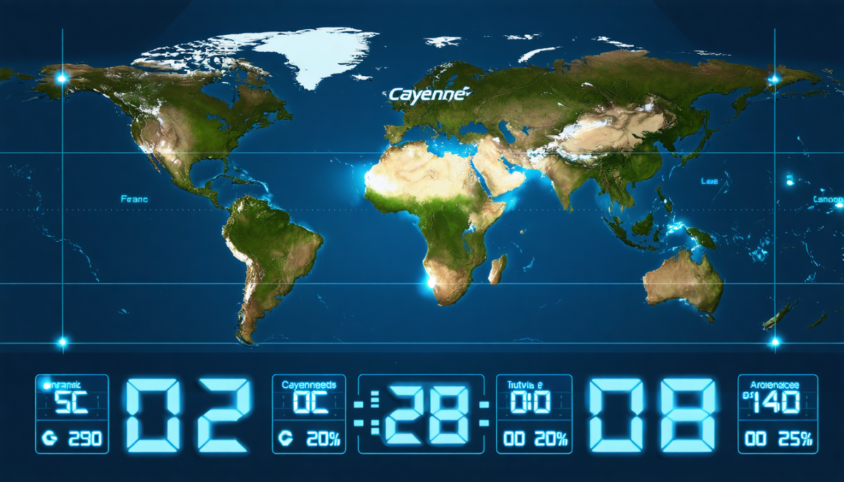 découvrez le fuseau horaire de cayenne et comprenez le décalage horaire avec la france métropolitaine pour mieux organiser vos communications et voyages.