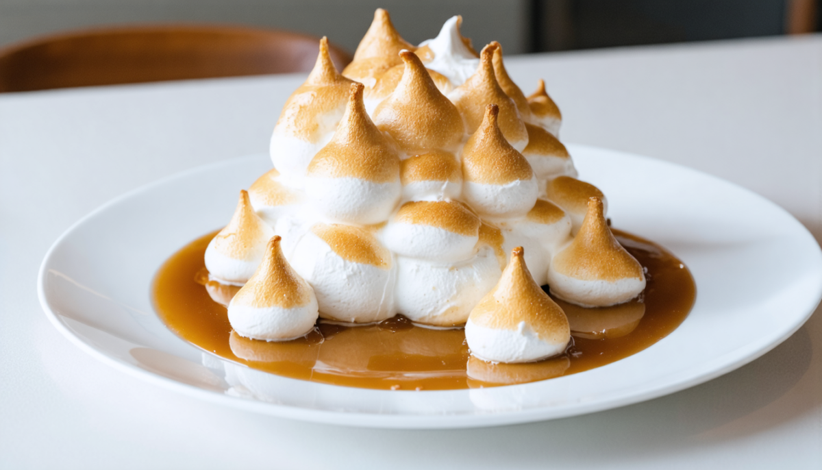 découvrez la recette facile et traditionnelle de l'île flottante moelleuse, un dessert authentique de grand-mère à savourer en toute simplicité.