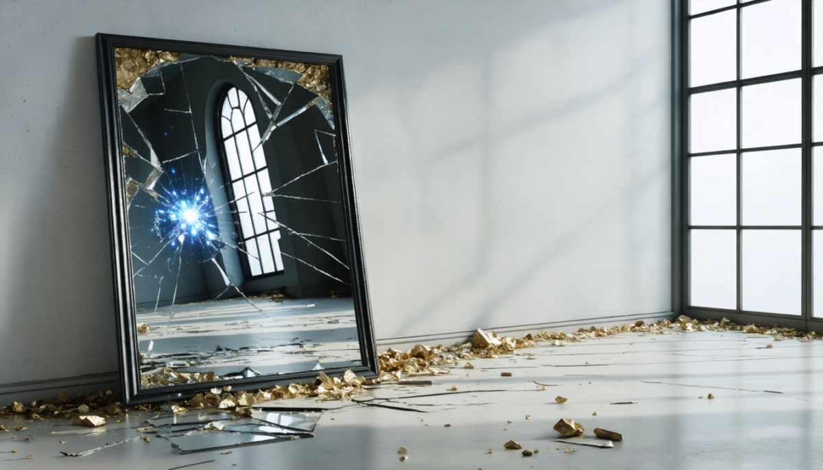découvrez la signification spirituelle d'un miroir qui se brise spontanément et ce que ce phénomène peut révéler sur votre vie intérieure et votre énergie.
