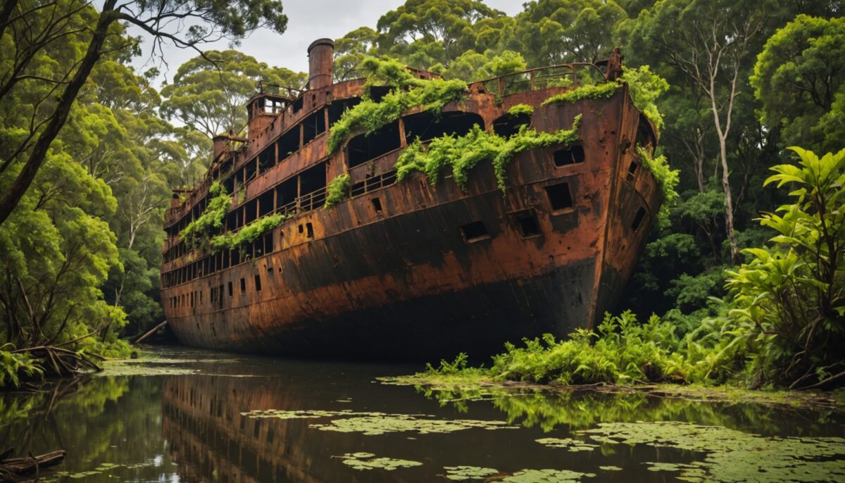 Sydney et sa forêt flottante : l'énigme du SS Ayrfield en Australie
