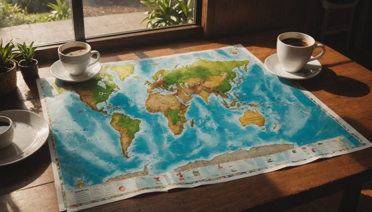 Hawaï sur la carte mondiale : position géographique et faits essentiels