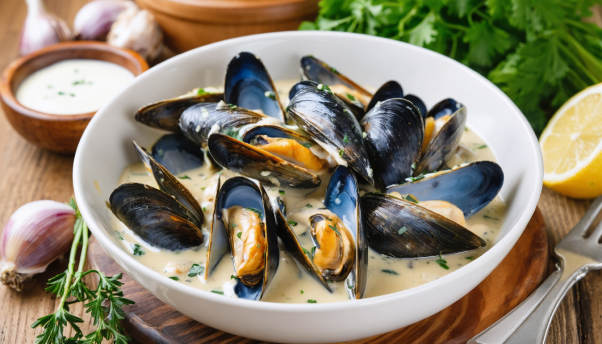 découvrez notre recette rapide et savoureuse de moules à la crème, idéale pour un repas gourmand à préparer tous les jours en toute simplicité.