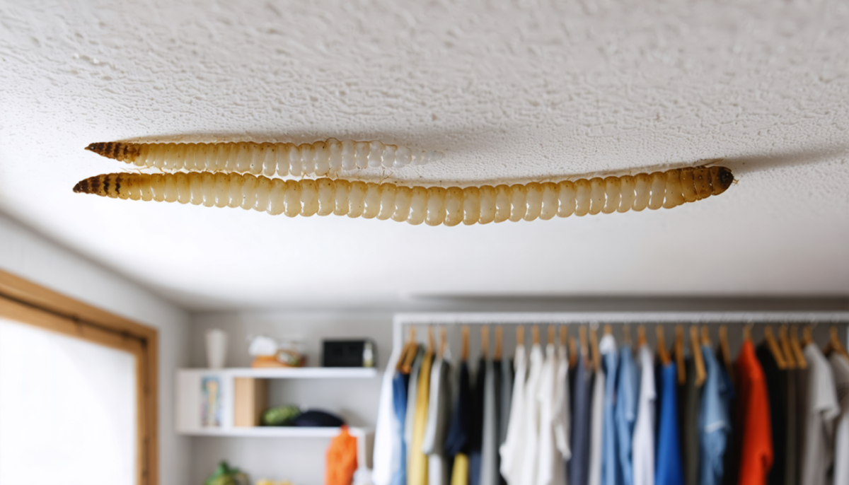 découvrez comment identifier les larves de mites au plafond et apprenez les méthodes efficaces pour vous en débarrasser rapidement et durablement.