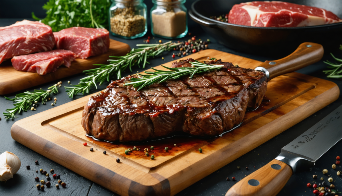 découvrez notre guide ultime pour choisir le steak parfait et maîtriser chaque étape de la cuisson, pour un repas savoureux et réussi à coup sûr.