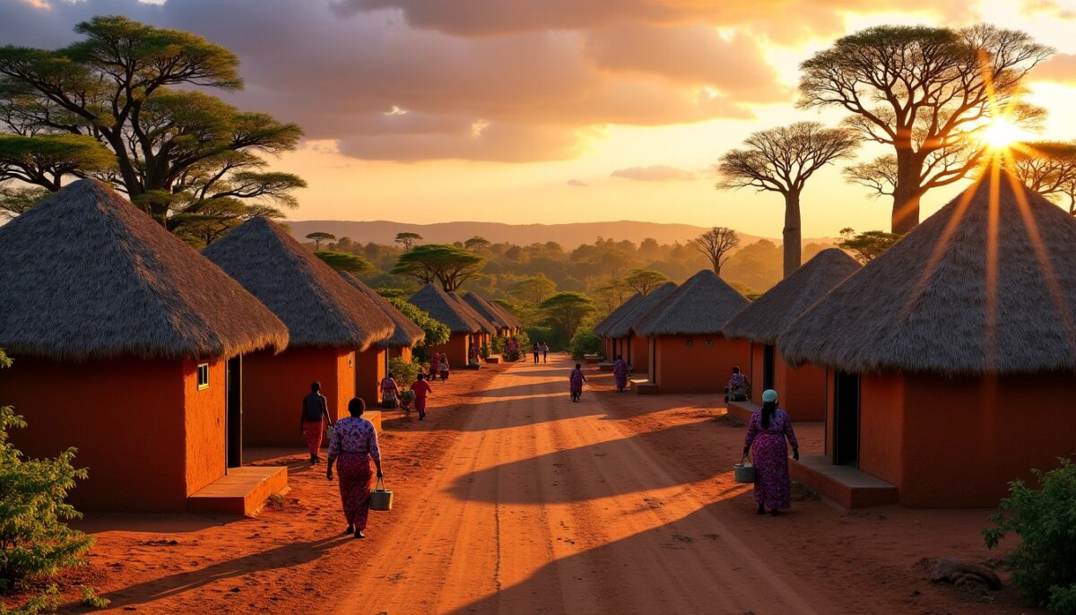 Antatika Madagascar : exploration détaillée du village rural et isolé