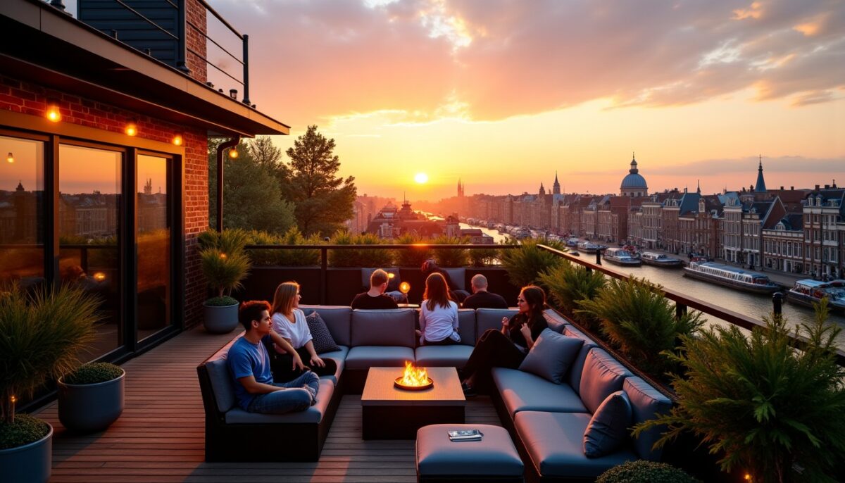 Rooftop Amsterdam : Découvrez les terrasses incontournables offrant des panoramas à couper le souffle