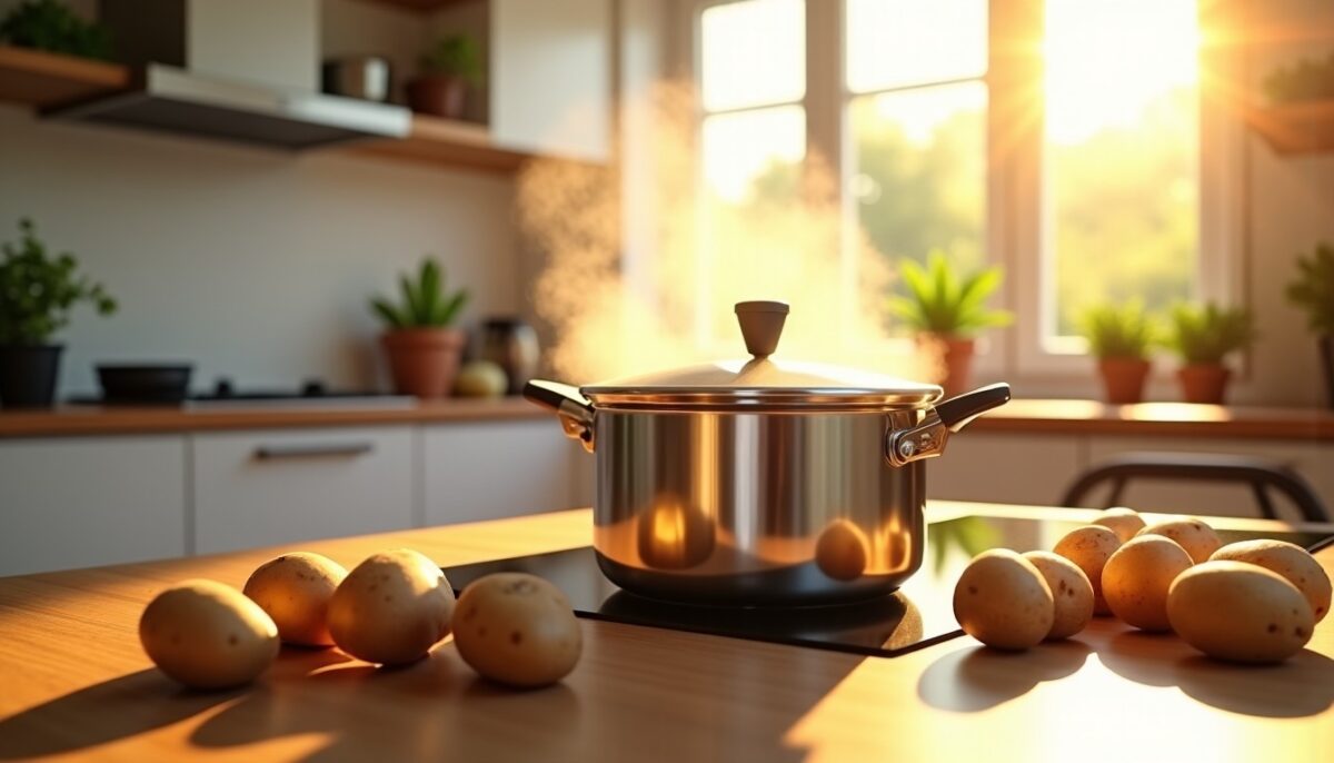 Cuisson des pommes de terre à la cocotte-minute : guide complet et temps parfaits
