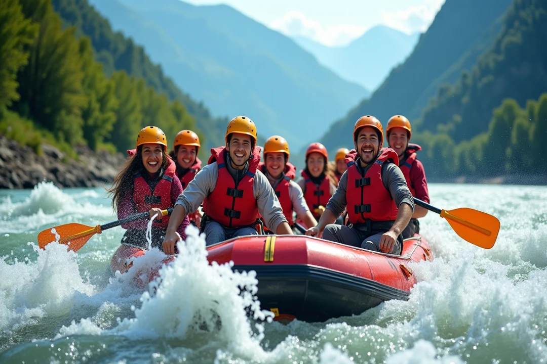Rafting Pau : une demi-journée de sensations fortes au pied des montagnes