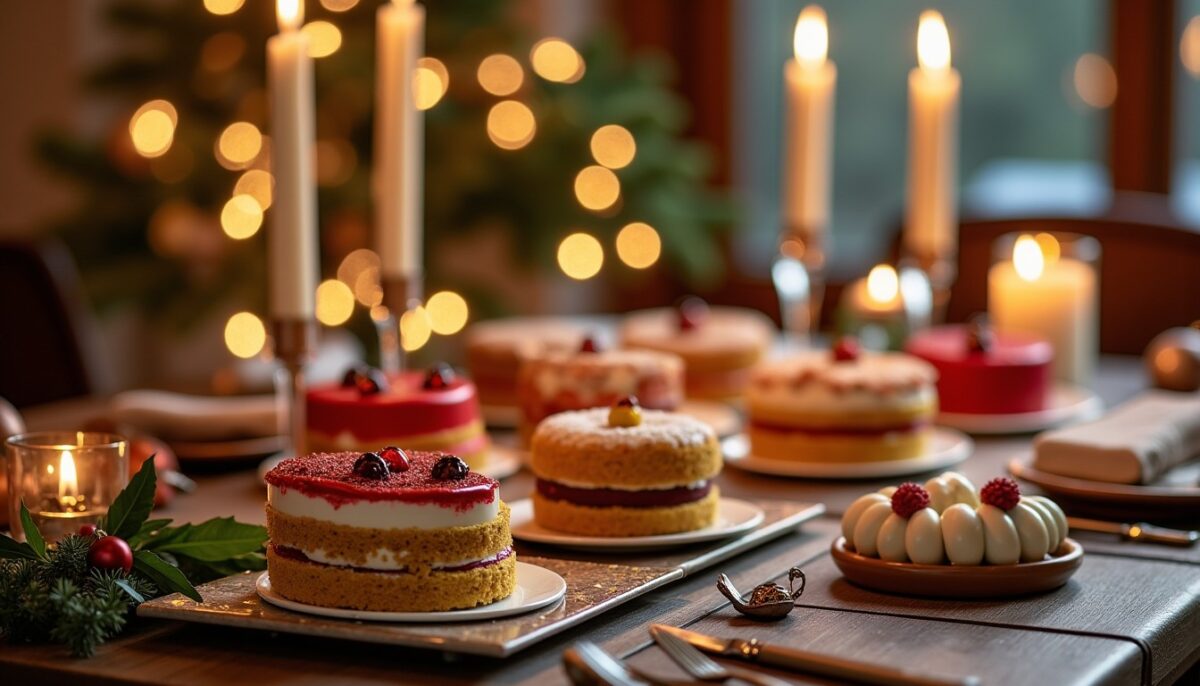 Desserts élégants pour sublimer votre table de Noël autrement que la bûche traditionnelle