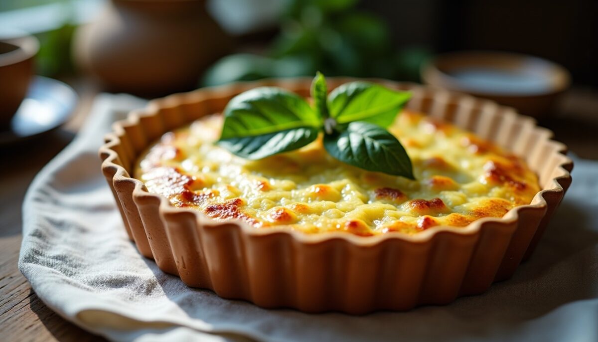 Quiche légère sans crème fraîche : une recette simple et rapide à réaliser