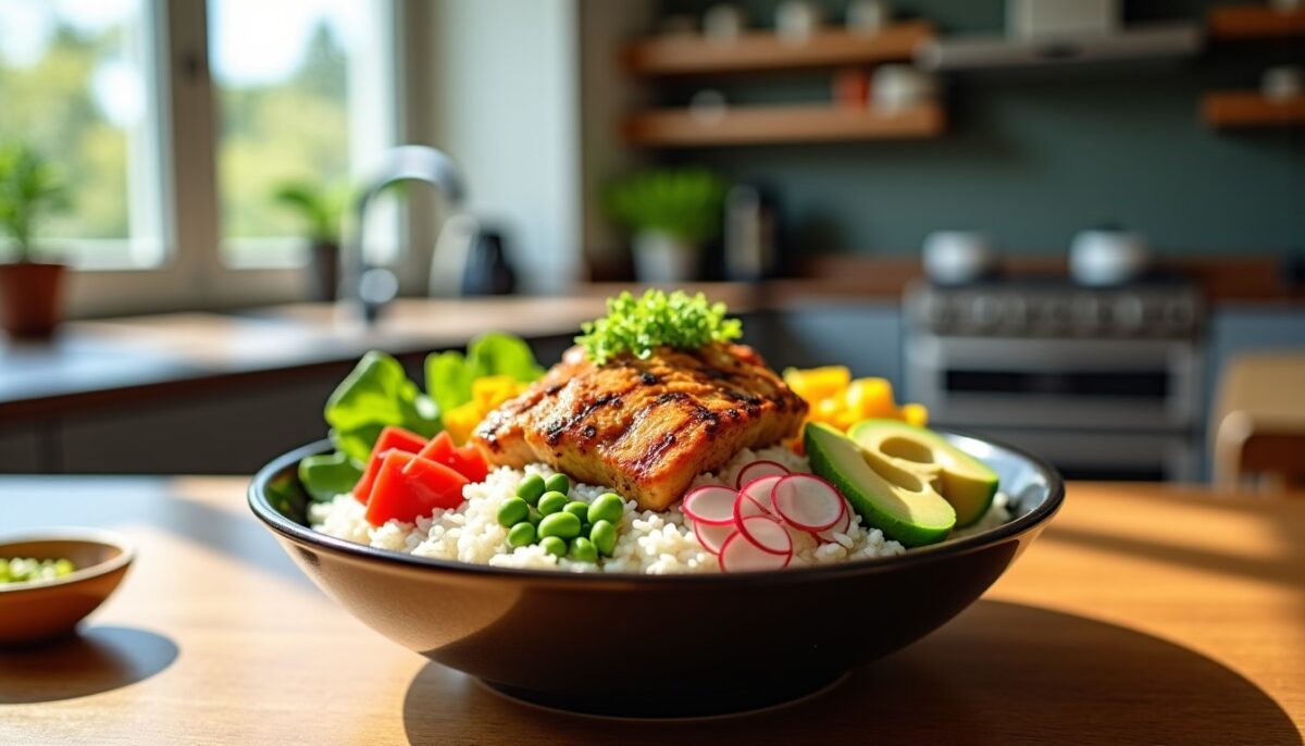 Poke Bowl au Poulet : Une Recette Facile, Rapide et Délicieuse à Savourer