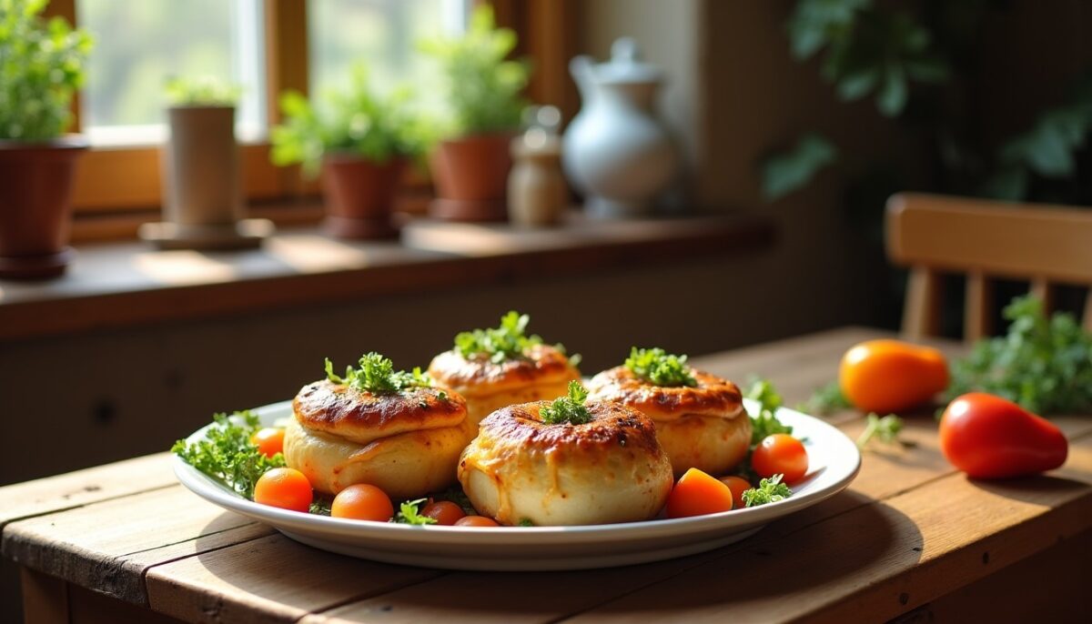 Délicieuses paupiettes de porc au four : une recette simple et fondante à savourer