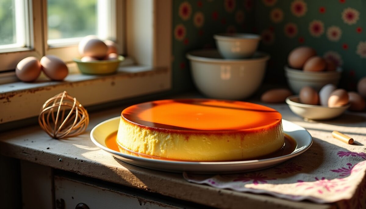 Flan aux œufs traditionnel : le dessert authentique de nos grands-mères