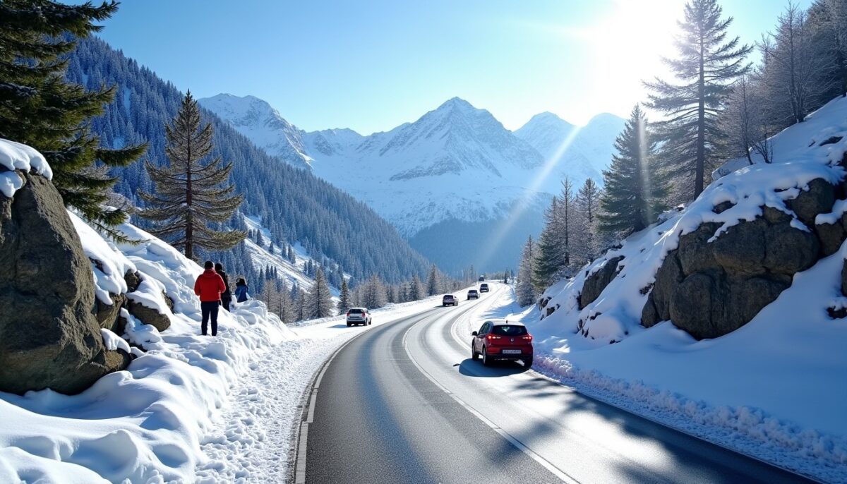 Route du Pas de la Case : aperçu en direct via webcam et conditions météo actuelles