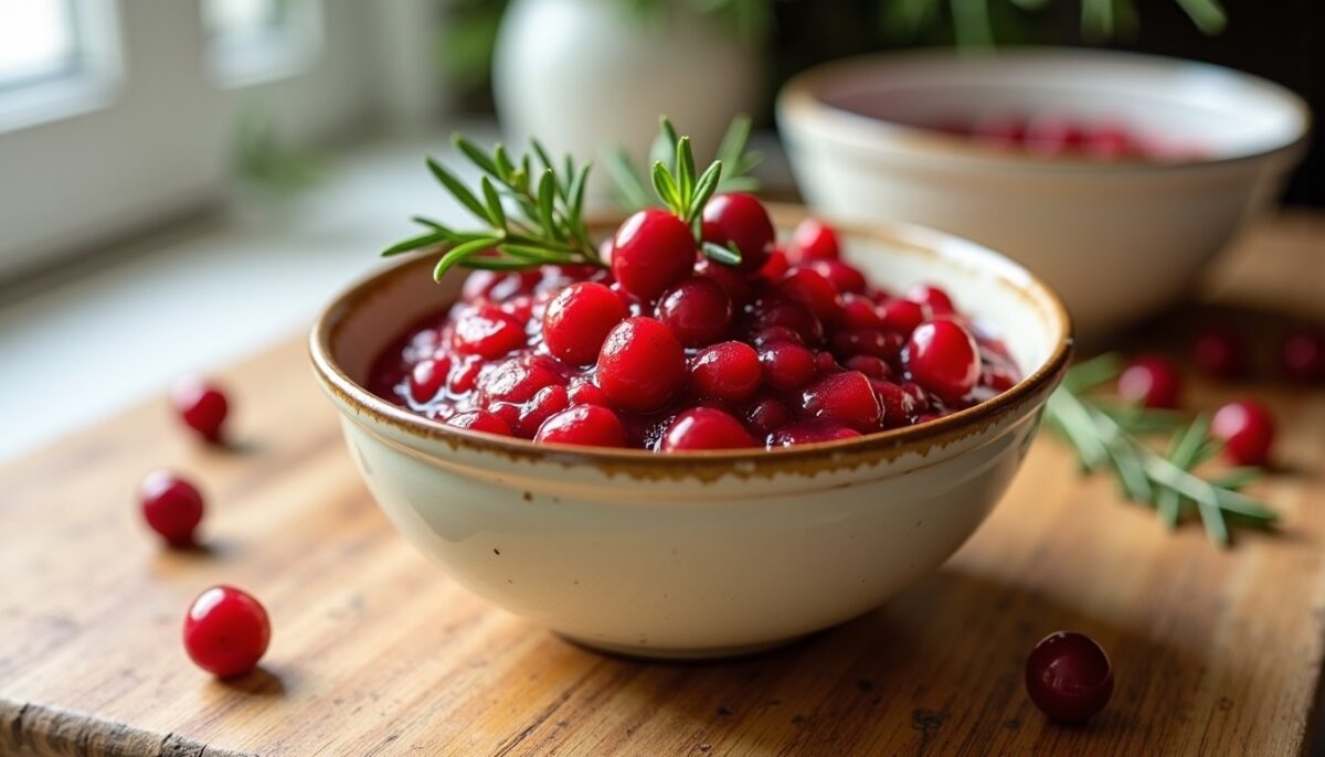 Sauce aux canneberges express : recette facile et astuces incontournables