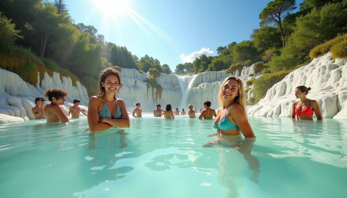 Bagni di San Filippo : guide des sources chaudes et des cascades de travertin en Toscane