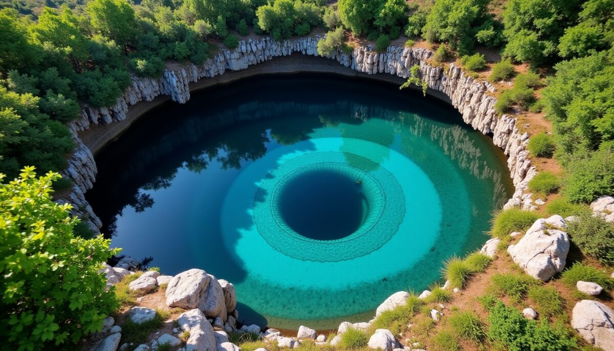 En Croatie, l’Œil de la Terre : la source mystérieuse de la rivière Cetina
